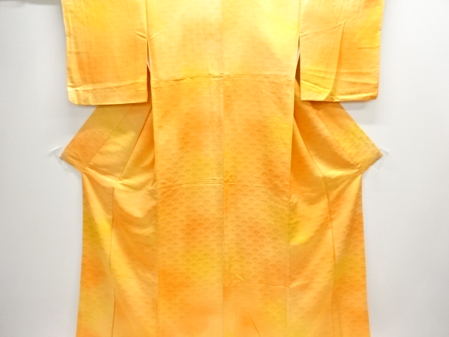 JAPANESE KIMONO / TSUKESAGE IROMUJI / WOVEN GENJIGURUMA